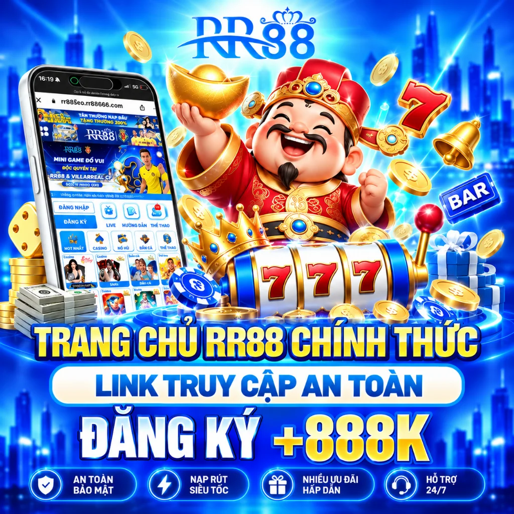 Banner mobile RR88 – giao diện trang chủ